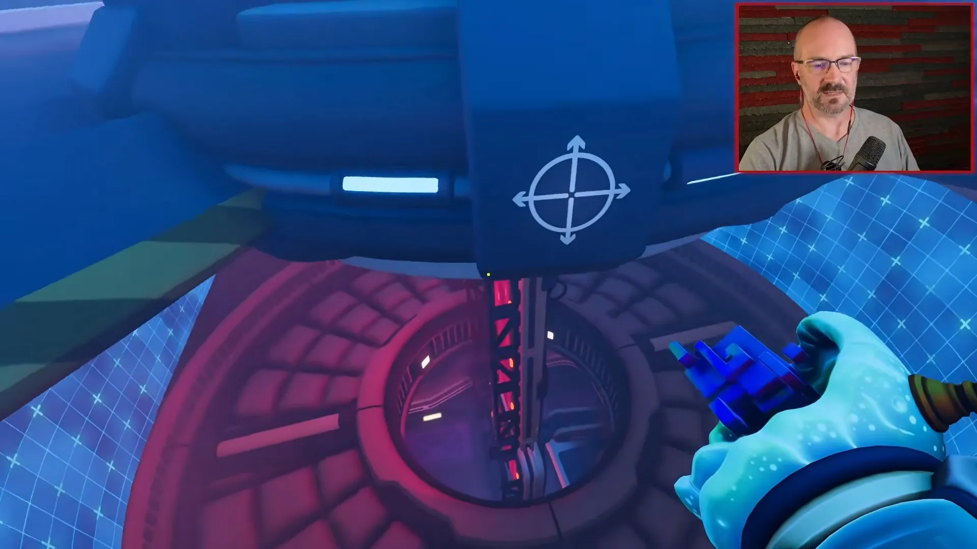 We Were Here Tomorrow Ring 1 crosshair with outward arrows